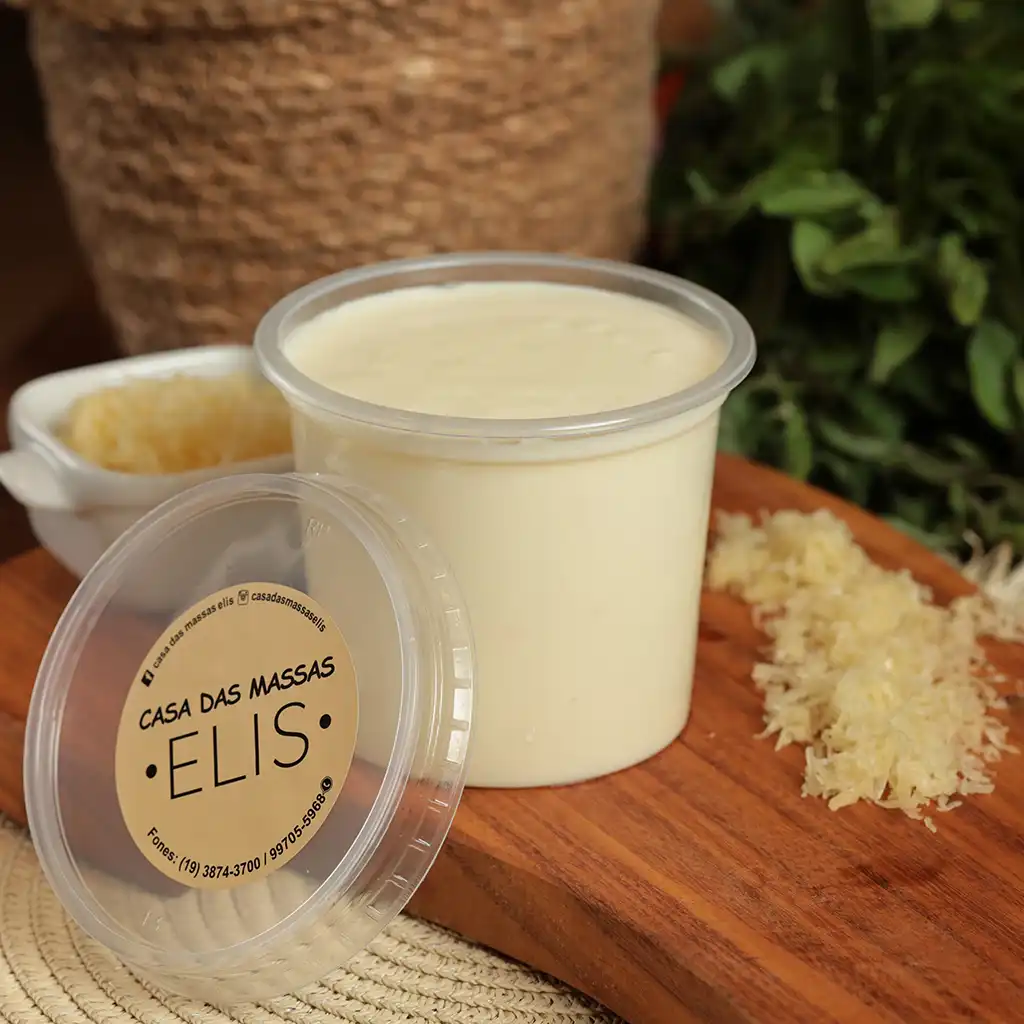 Molho Branco Bechamel Casa das Massas Elis