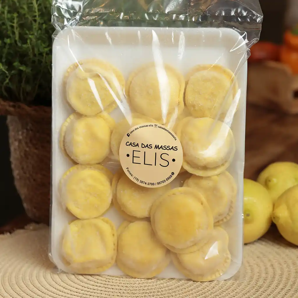 Sorrentino de 4 Queijos com Limão Casa das Massas Elis